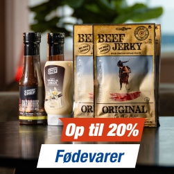 F�devarer - Op til 20%